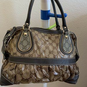Authentic Gucci Satchel Handbag